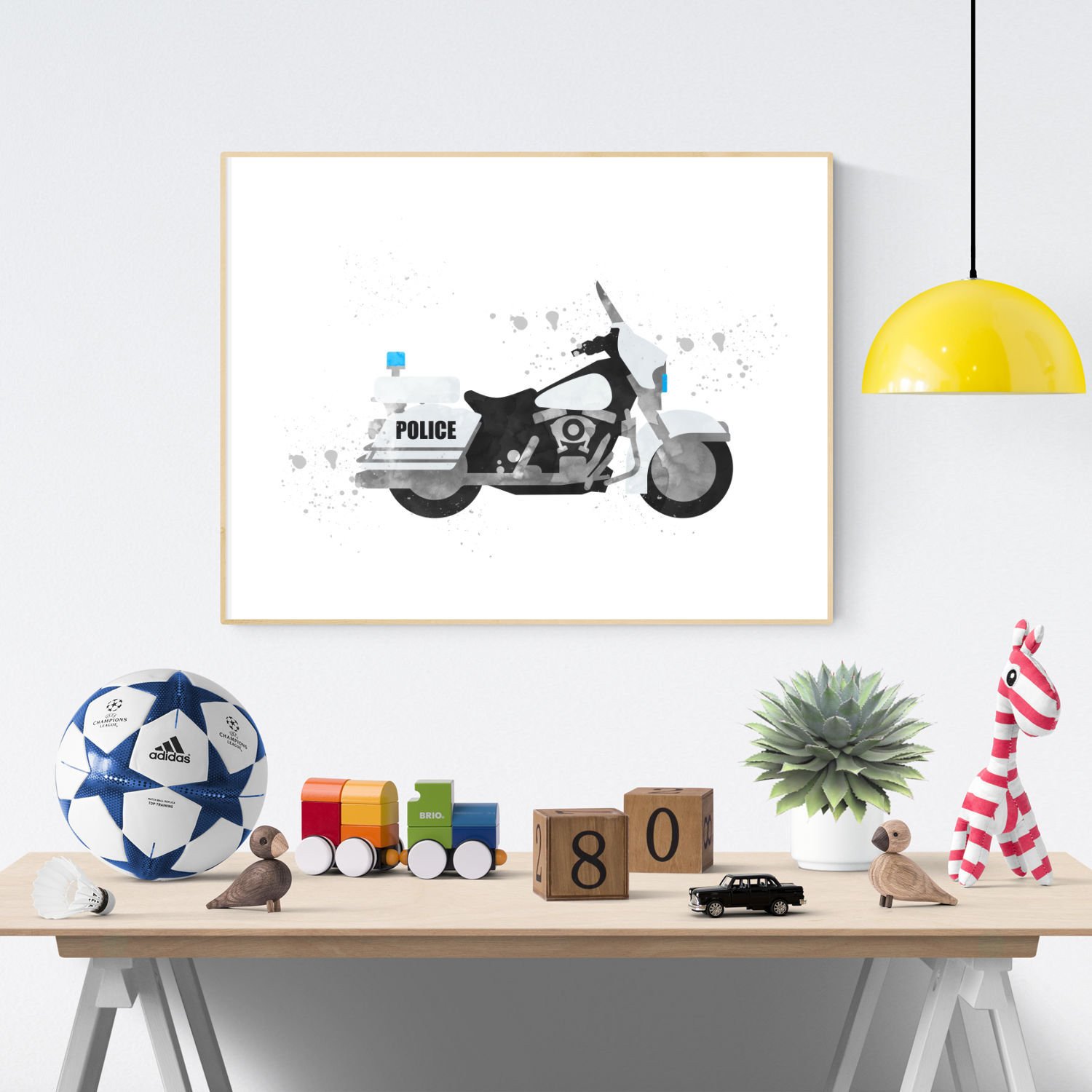 Dirt Bike Bedroom Set New Police Motorcycle Print Police Printable Motorbike Wall Art Bike Print Motorcycle Printable Boy Bedroom Wall Art Police Print