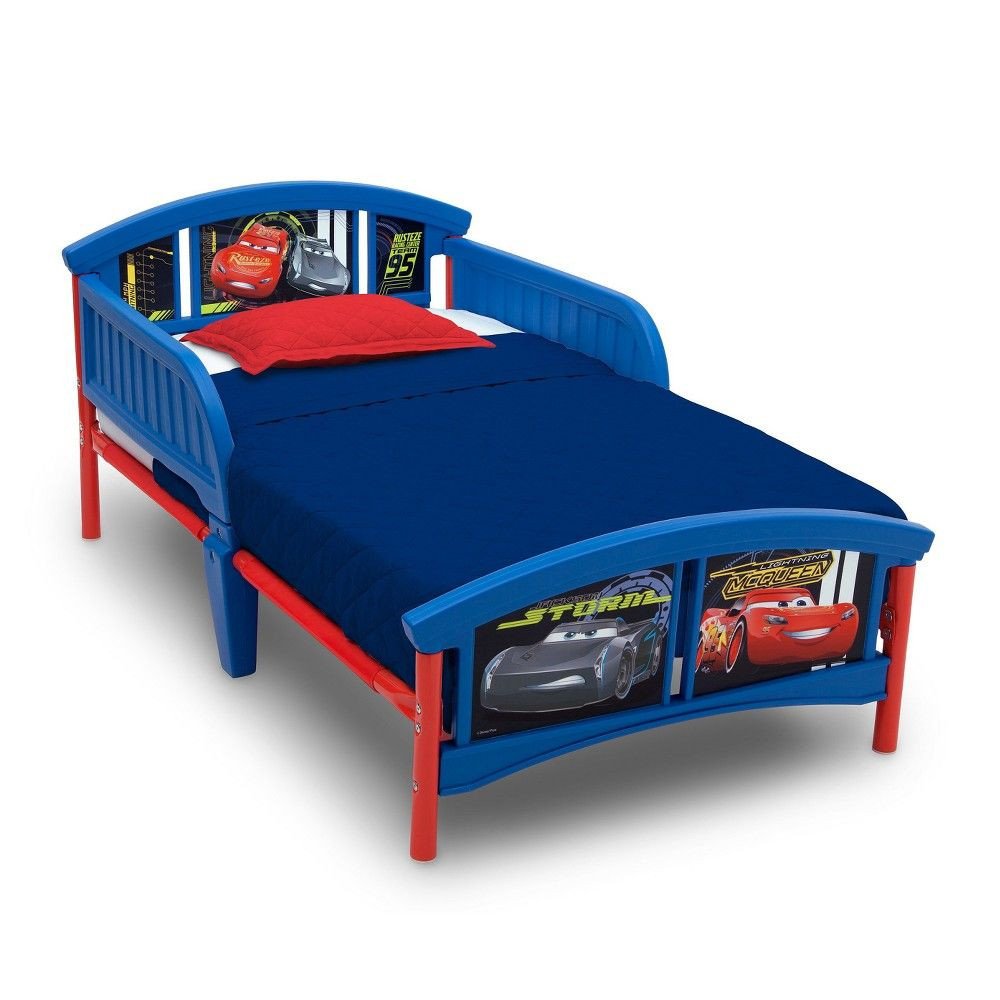 Disney Cars Bedroom Set Fresh Disney Pixar Cars Plastic toddler Bed Multi Colored