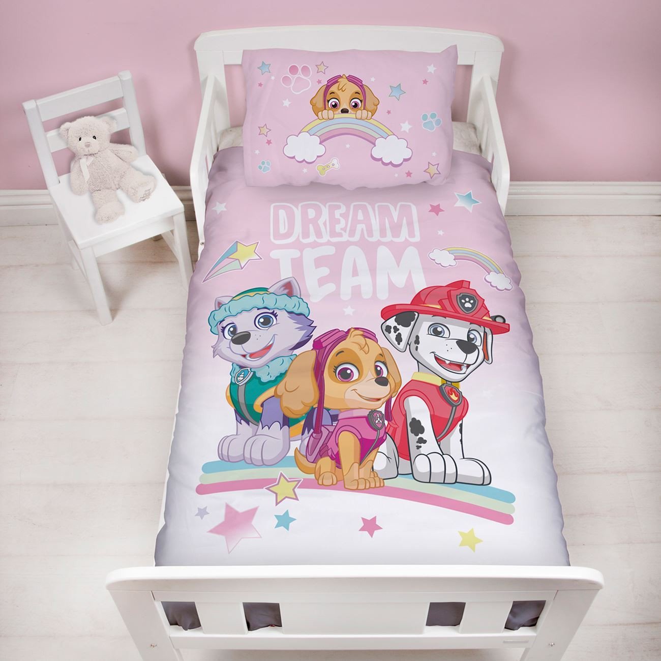 Disney Princess Bedroom Set Lovely Details About Paw Patrol Junior toddler Duvet Cover Set Pastels