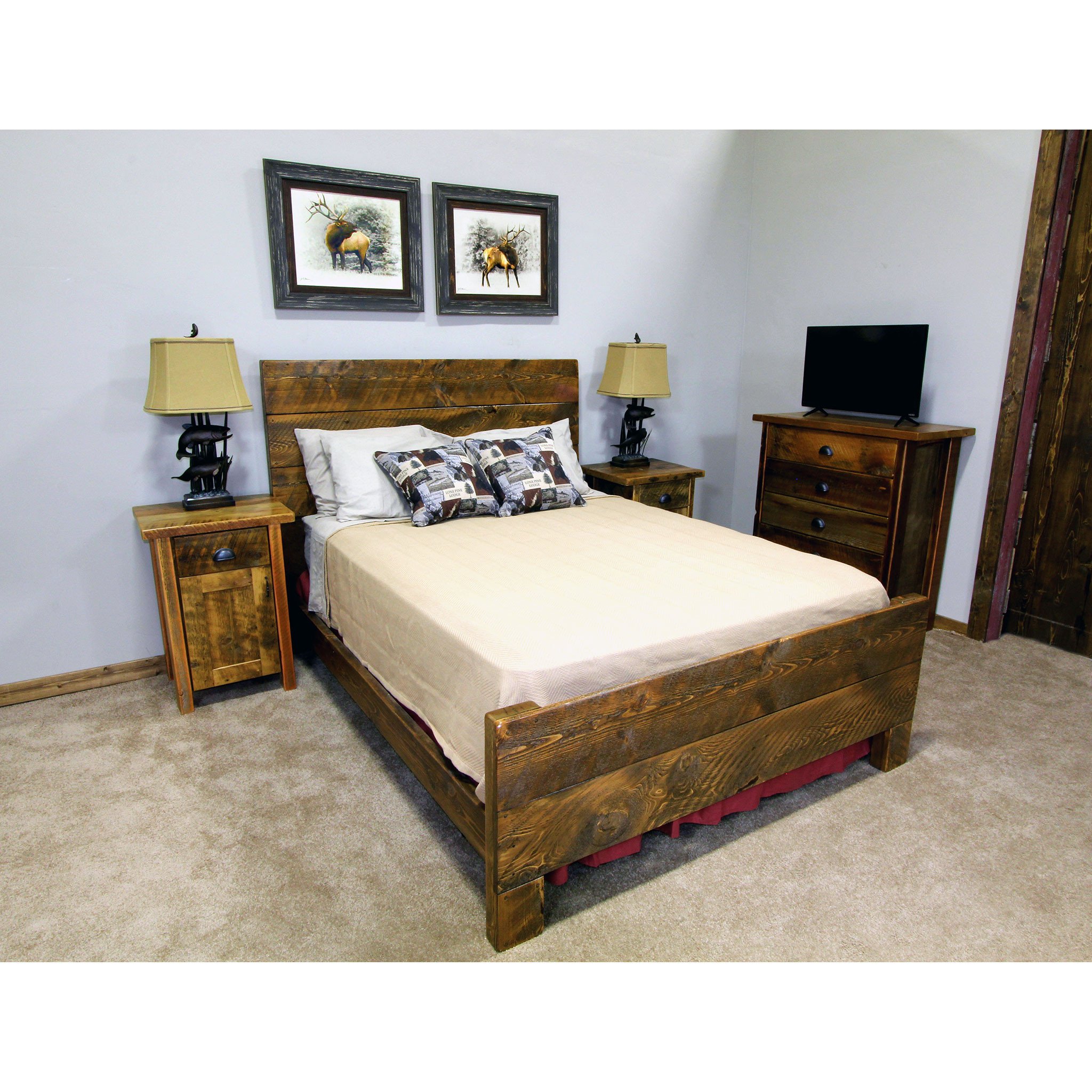 Distressed Wood Bedroom Furniture Fresh Modern Wooden Bed