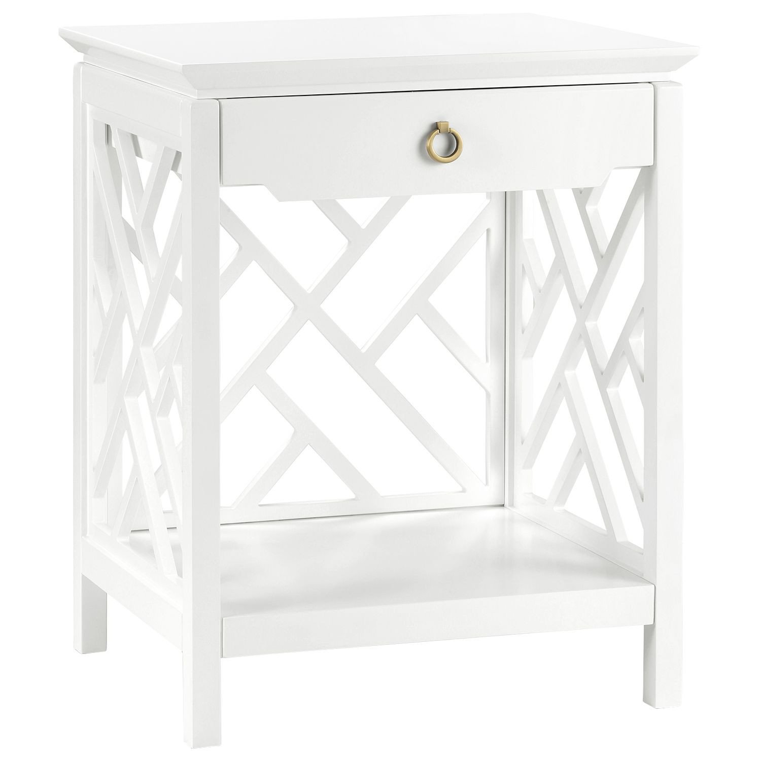 End Tables for Bedroom Inspirational Bungalow 5 Nantucket White Side Table Zinc Door Pool House