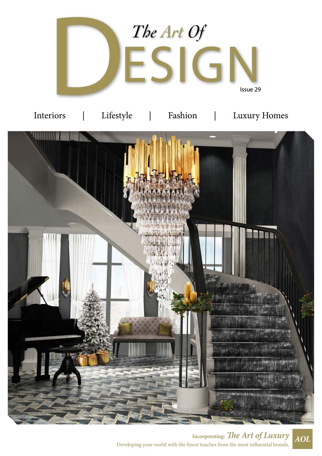 Fake Chandelier for Bedroom Elegant the Art Of Design issue 29 2017 by Mh Media Global issuu