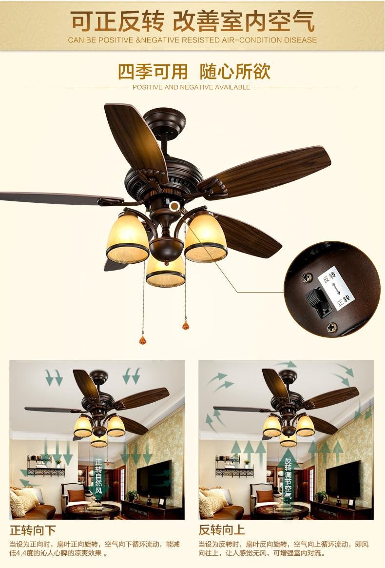 Fan Size for Bedroom Inspirational 2019 Wooden 48inch Fan Light Chandelier Fans Decorative Fan Lighting Chandelier Living Room Bedroom Beauty Chandelier Fan with Remote Control From