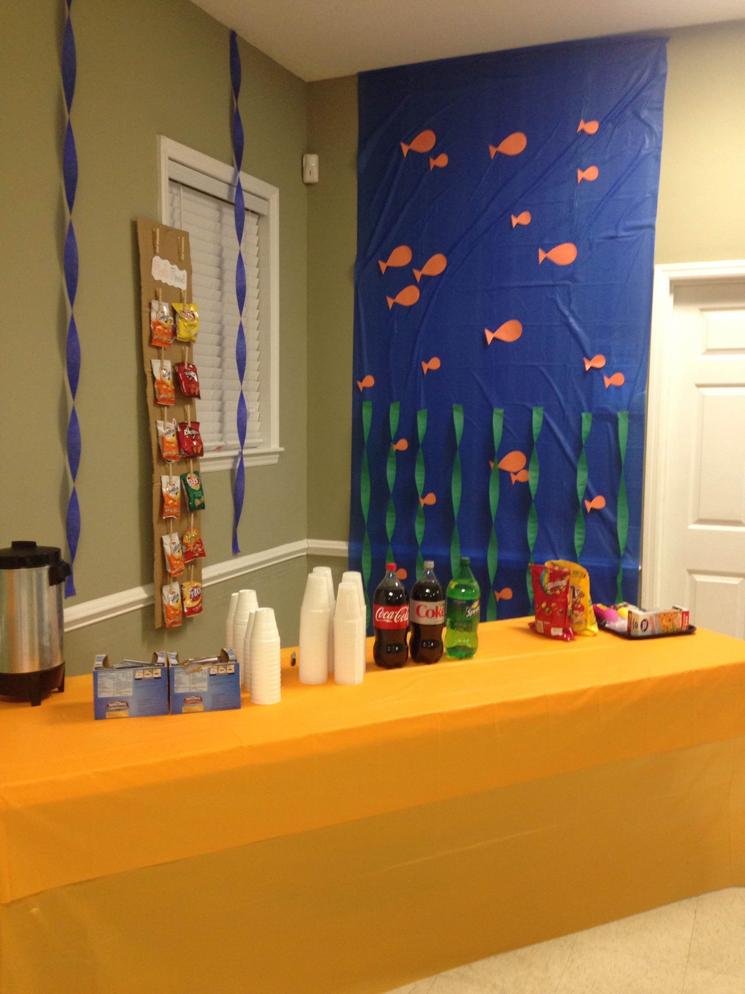 Finding Dory Bedroom Decor Luxury Our Fellowship Hall is Decorated with A &quot;finding Nemo&quot; theme