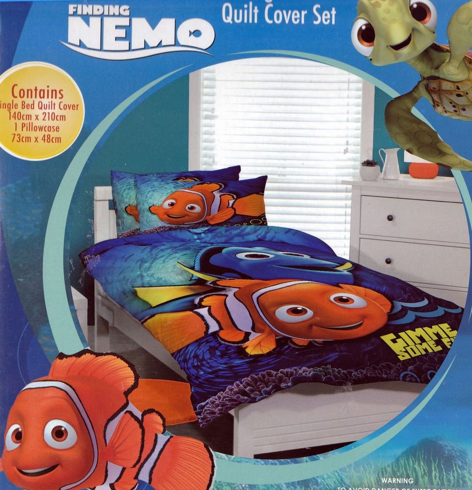 Finding Dory Bedroom Decor Unique Disney Finding Nemo with Dory Kids Single Reversible Duvet