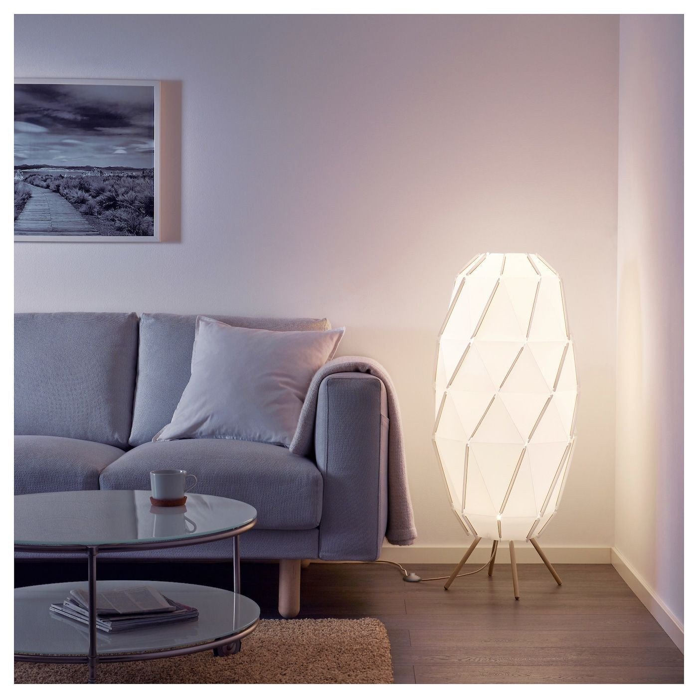 Floor Lamps for Bedroom Elegant Sjpenna Floor Lamp with Led Bulb White