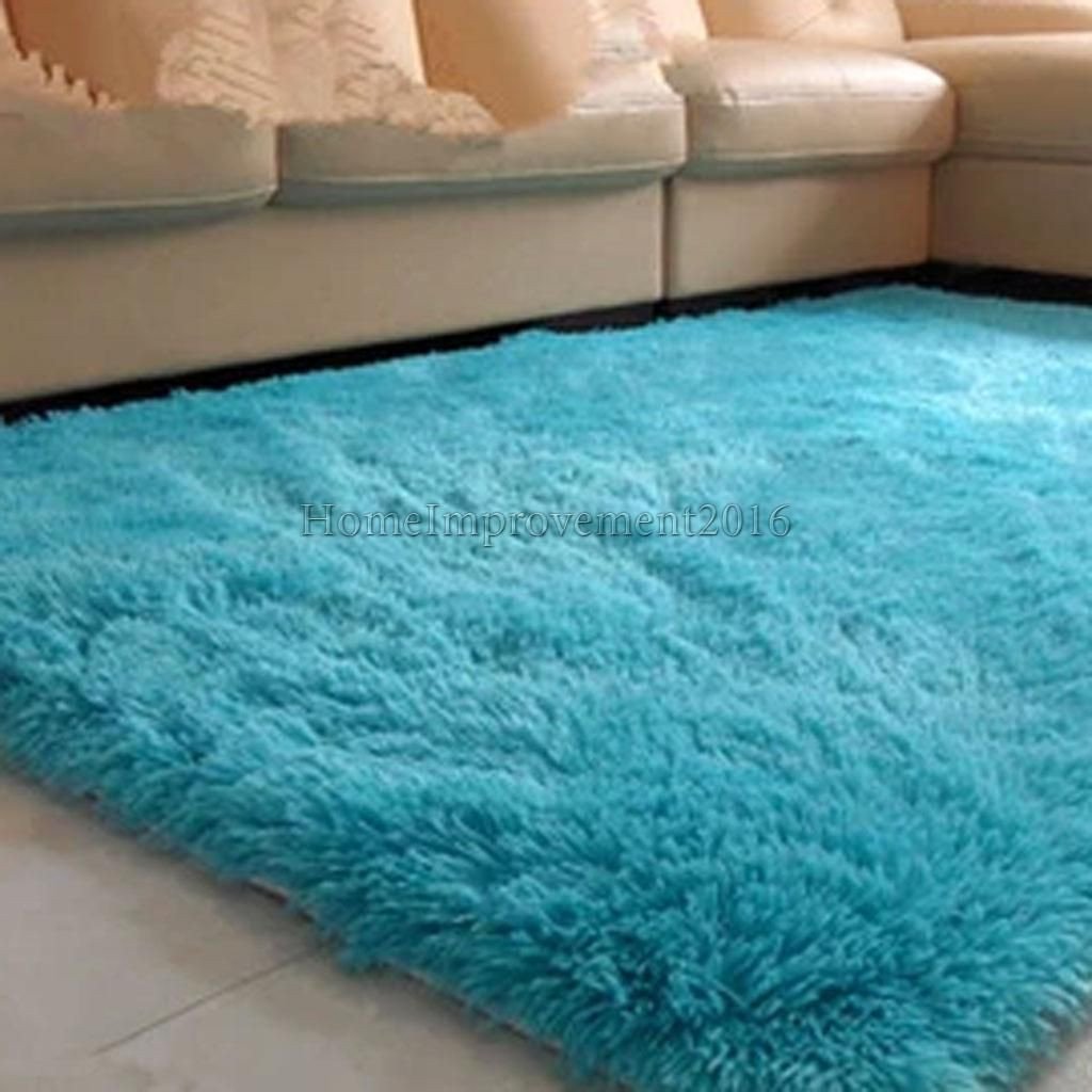 Fluffy Carpet for Bedroom Awesome 9 22 Gbp Luxury Fluffy Floor Carpet soft Rug Room Big