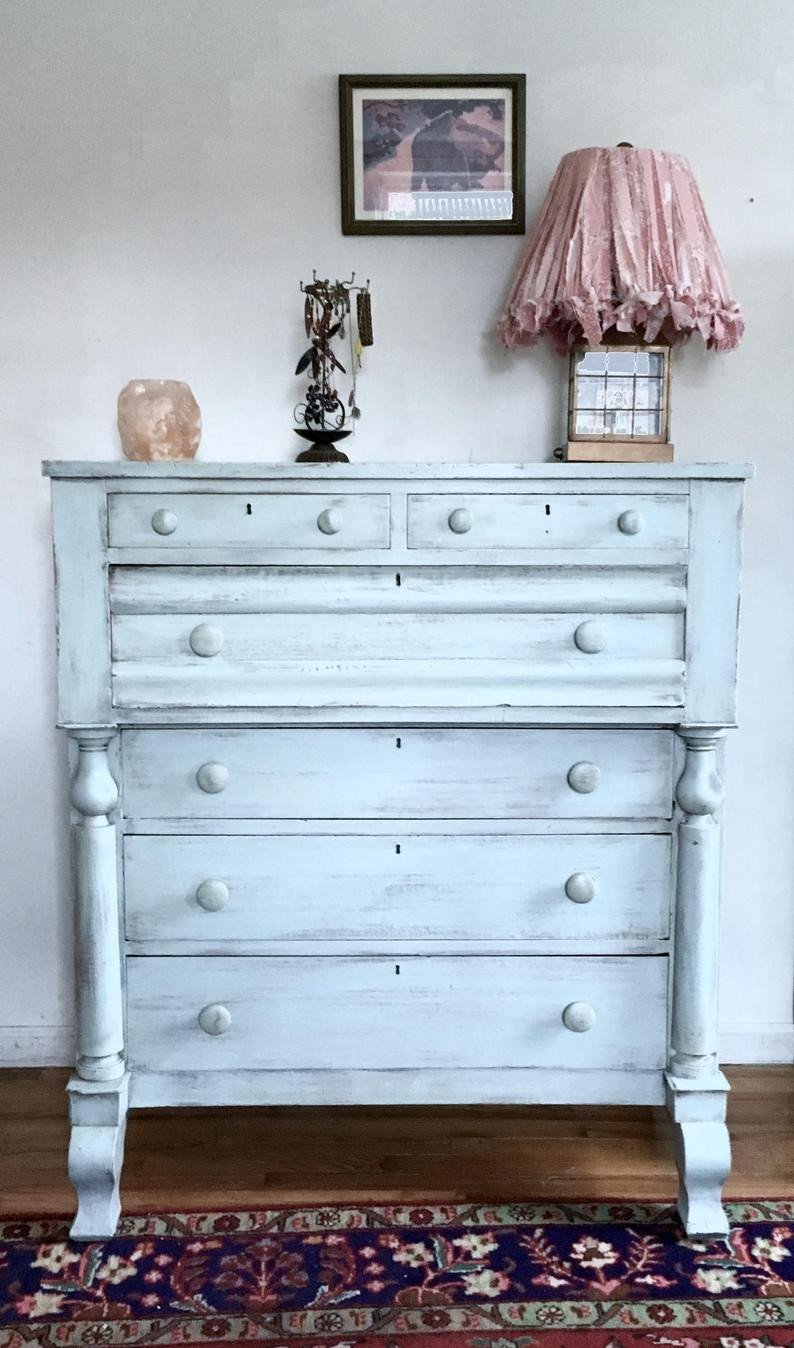 French Provincial Bedroom Furniture New sold Shabby Chic Dresser Antique Dresser Rustic Chest Of Drawers Distressed Dresser Empire Dresser Country Cottage Dresser Free Nyc De