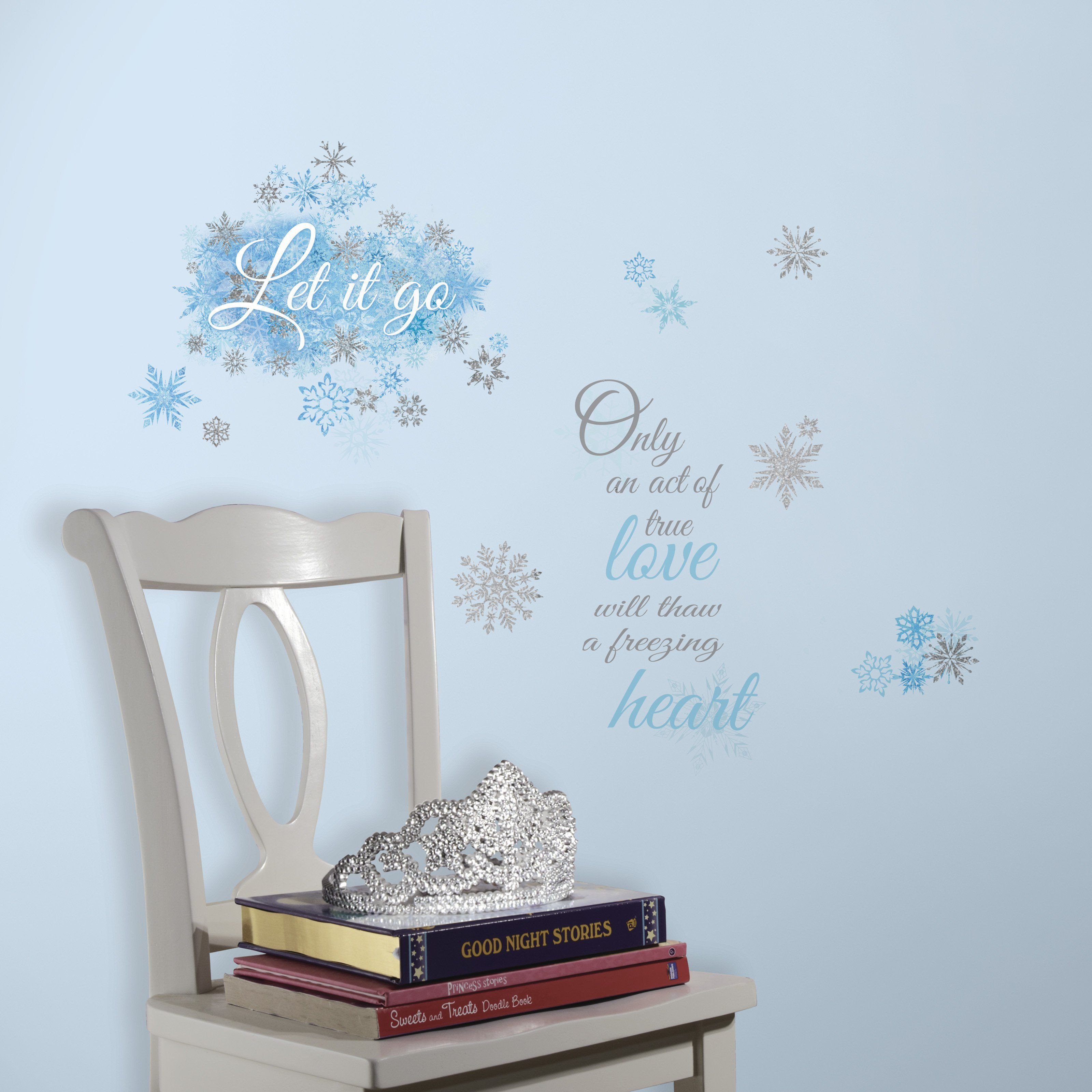 Frozen themed Bedroom Ideas Beautiful Disney Frozen Let It Go Peel and Stick Wall Decals