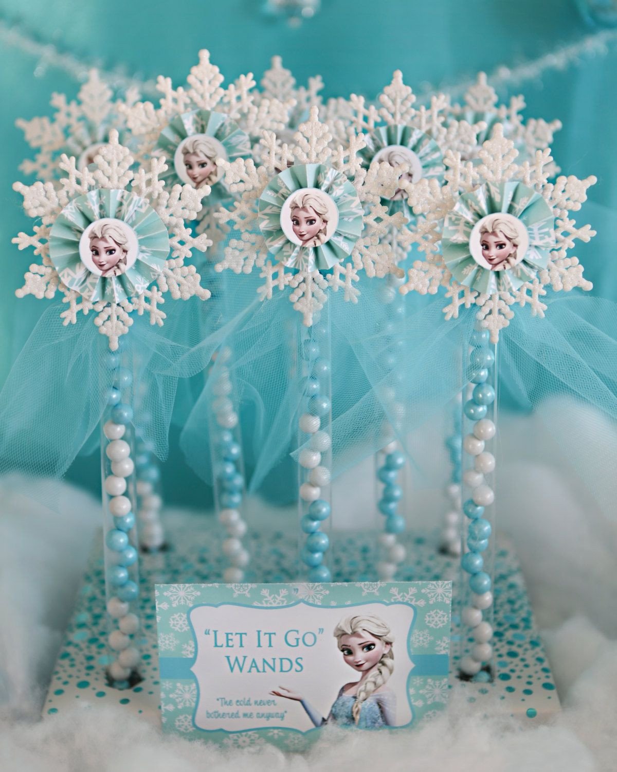 Frozen themed Bedroom Ideas Elegant 12 Elsa Party Favor Candy Wands by Keepsmilingproject On