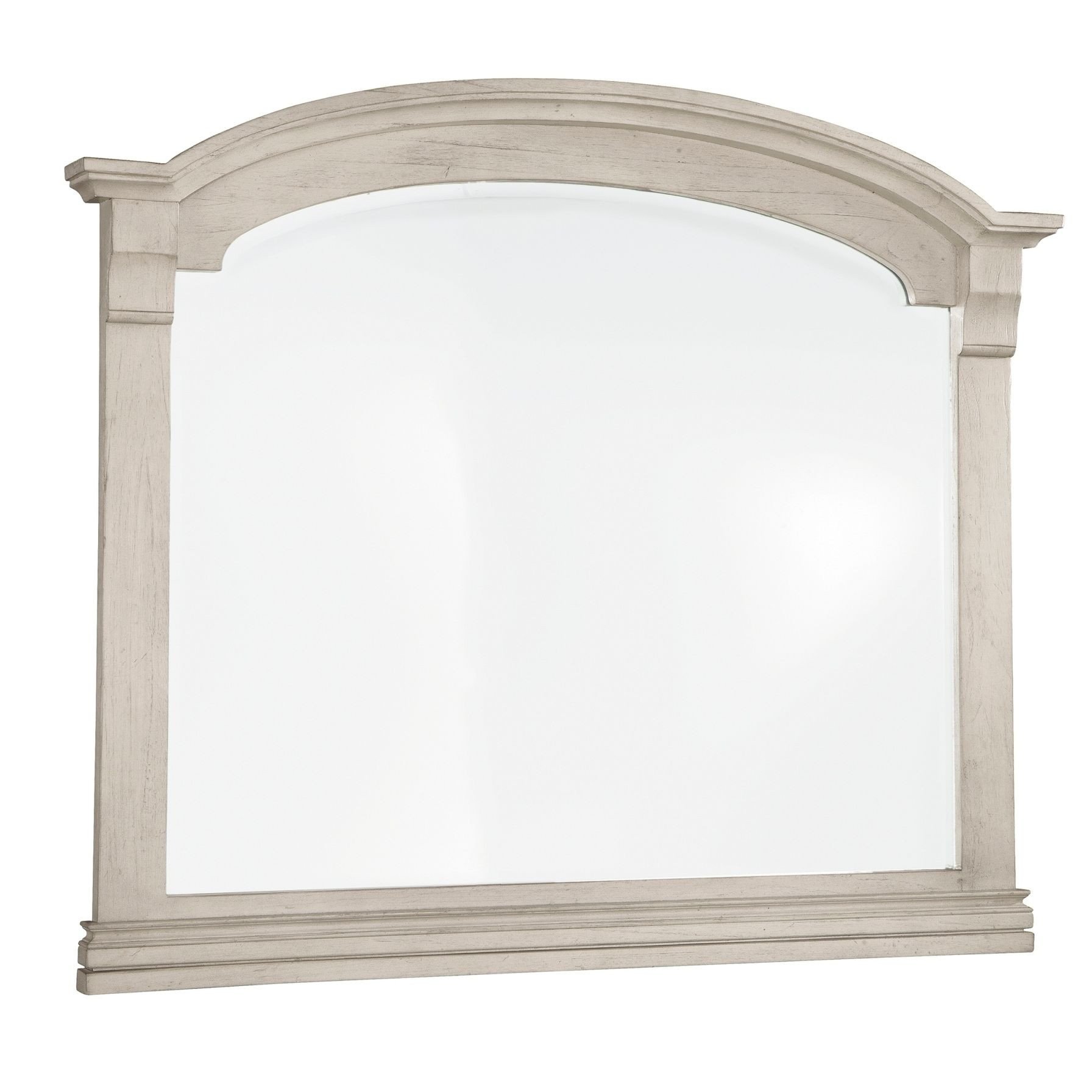 Full Length Bedroom Mirror Luxury Hekman Furniture Homestead Distressed Antique White Arched