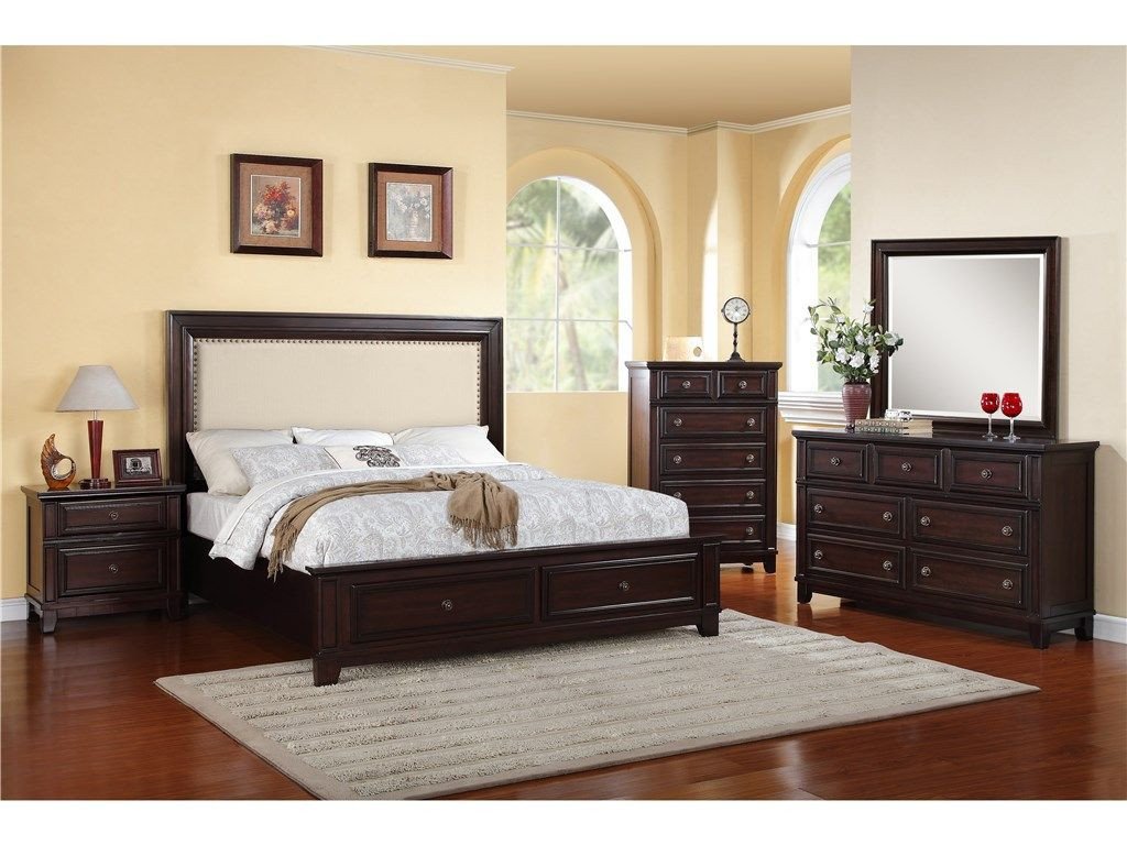 Full Size Bedroom Furniture Set Sale Luxury Harwich King Bed Dresser Mirror and Nightstand