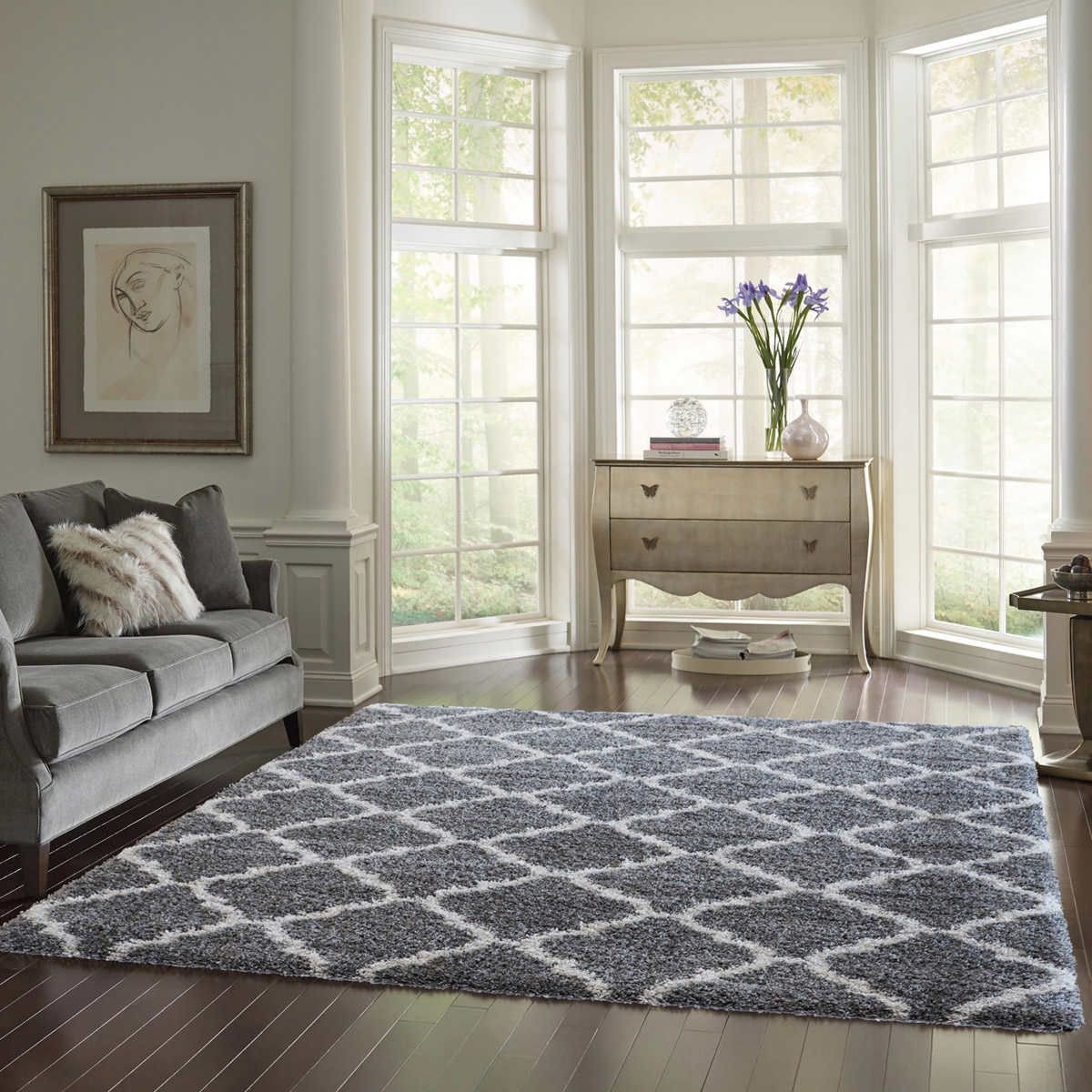 Furry Rugs for Bedroom New Thomasville Marketplace Luxury Trellis Shag Rugs