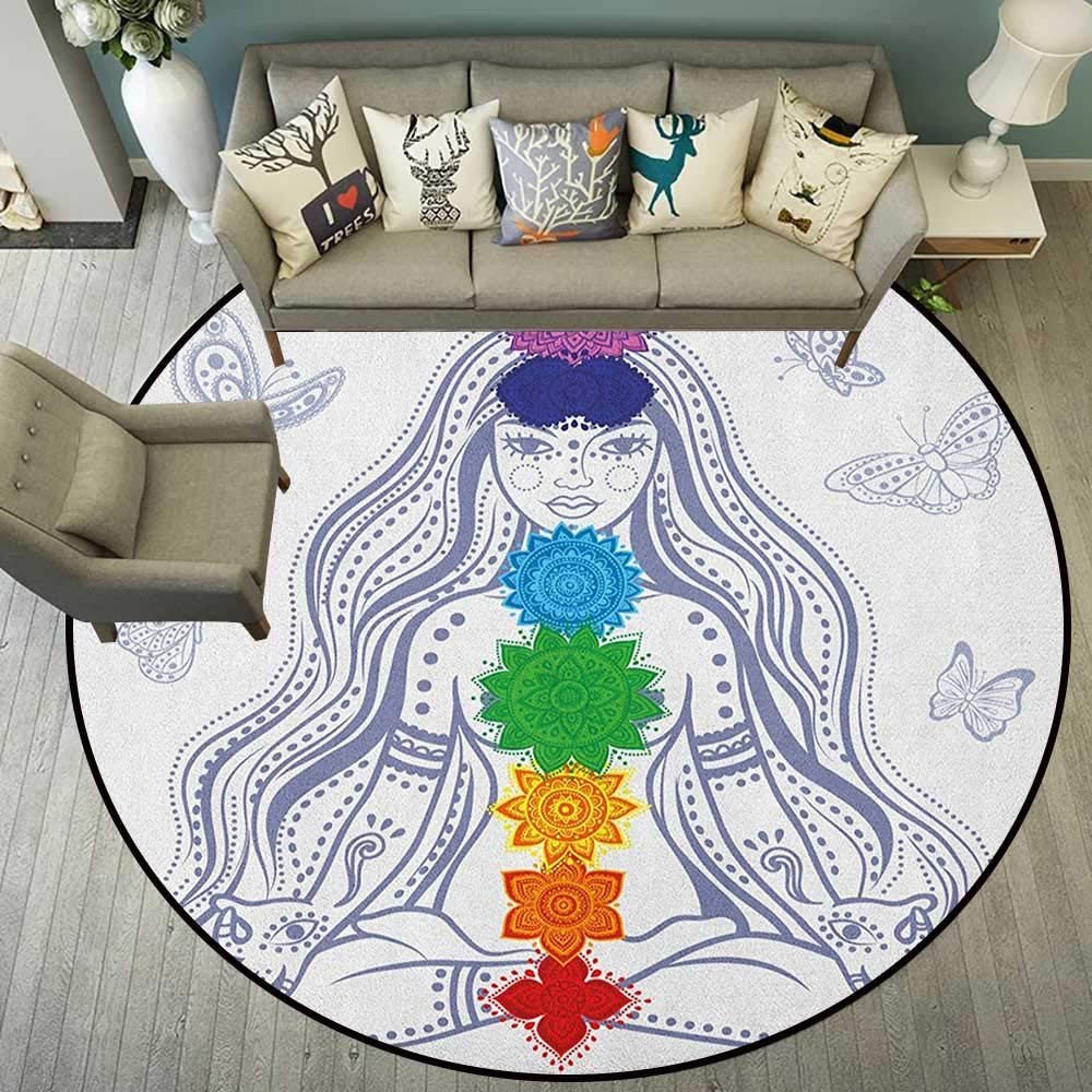 Girls Bedroom area Rugs Fresh Amazon Chakraï¼rugs for Living Room Spiritual Girl In