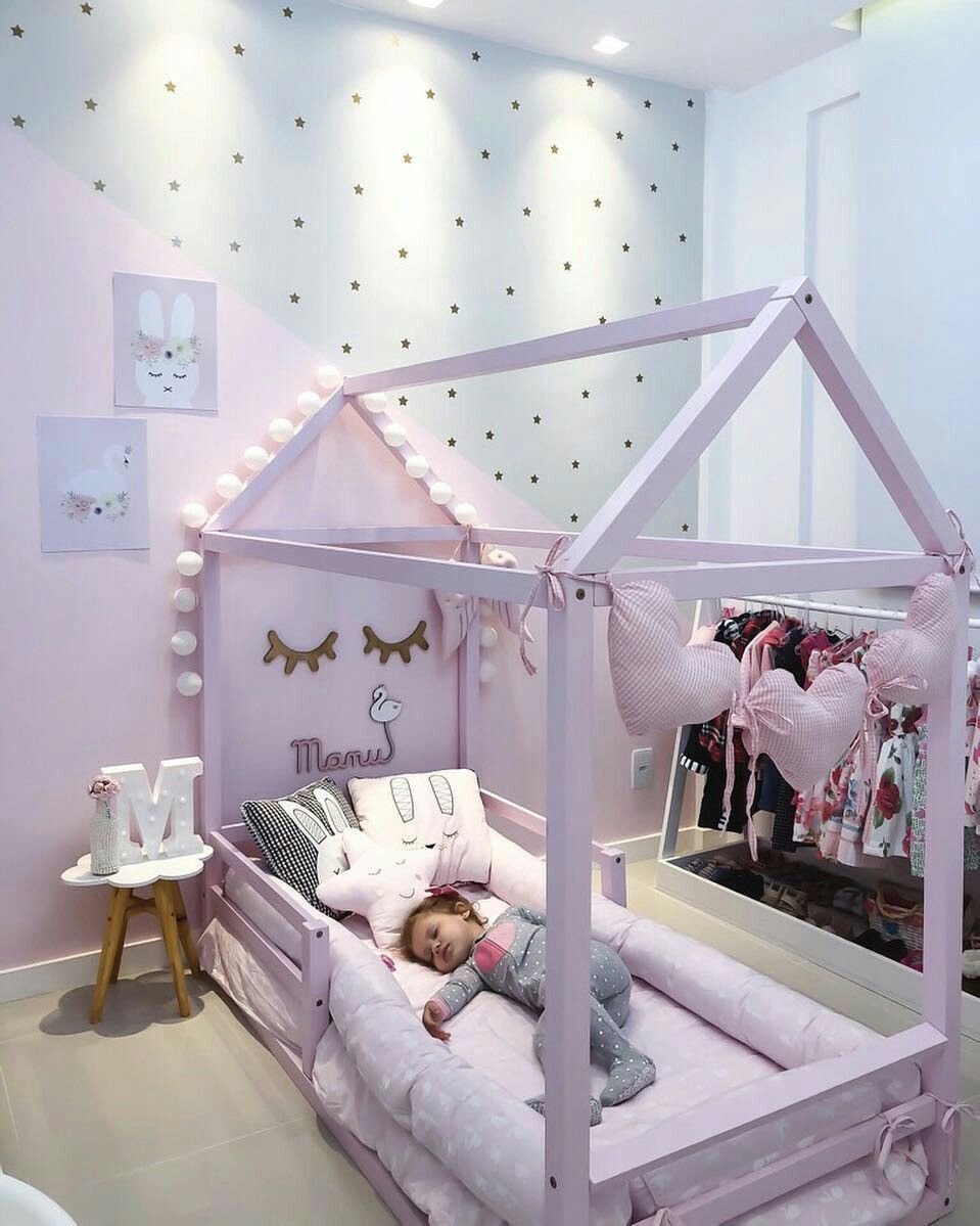 Girls toddler Bedroom Set Lovely Wall Only In 2020