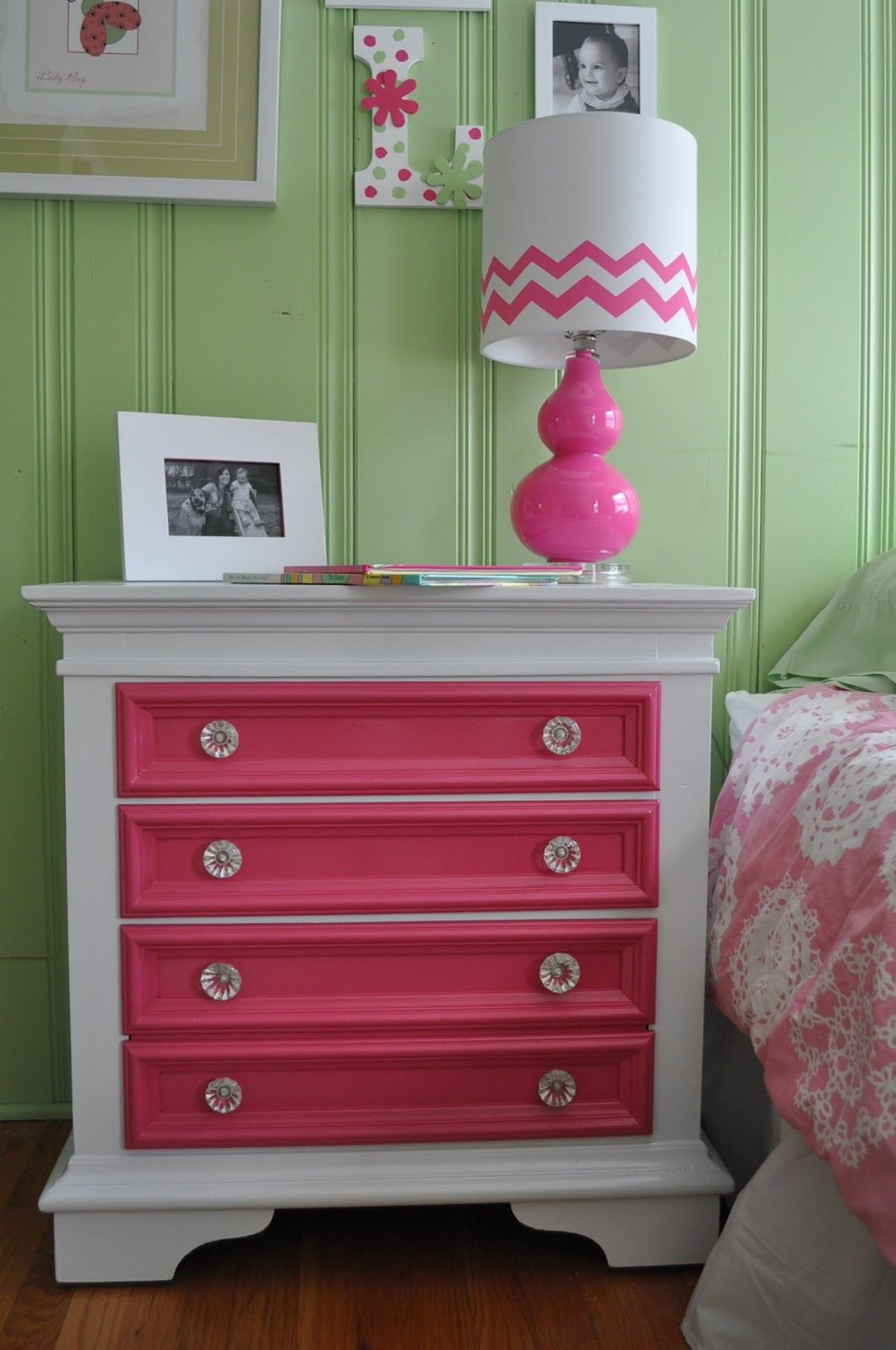 Girls White Bedroom Set Awesome Take A Simple Dresser and Add Bright Colors to Just the