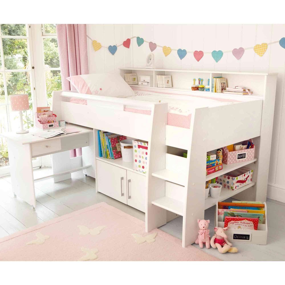 Girls White Bedroom Set Inspirational Reece Cabin Bed