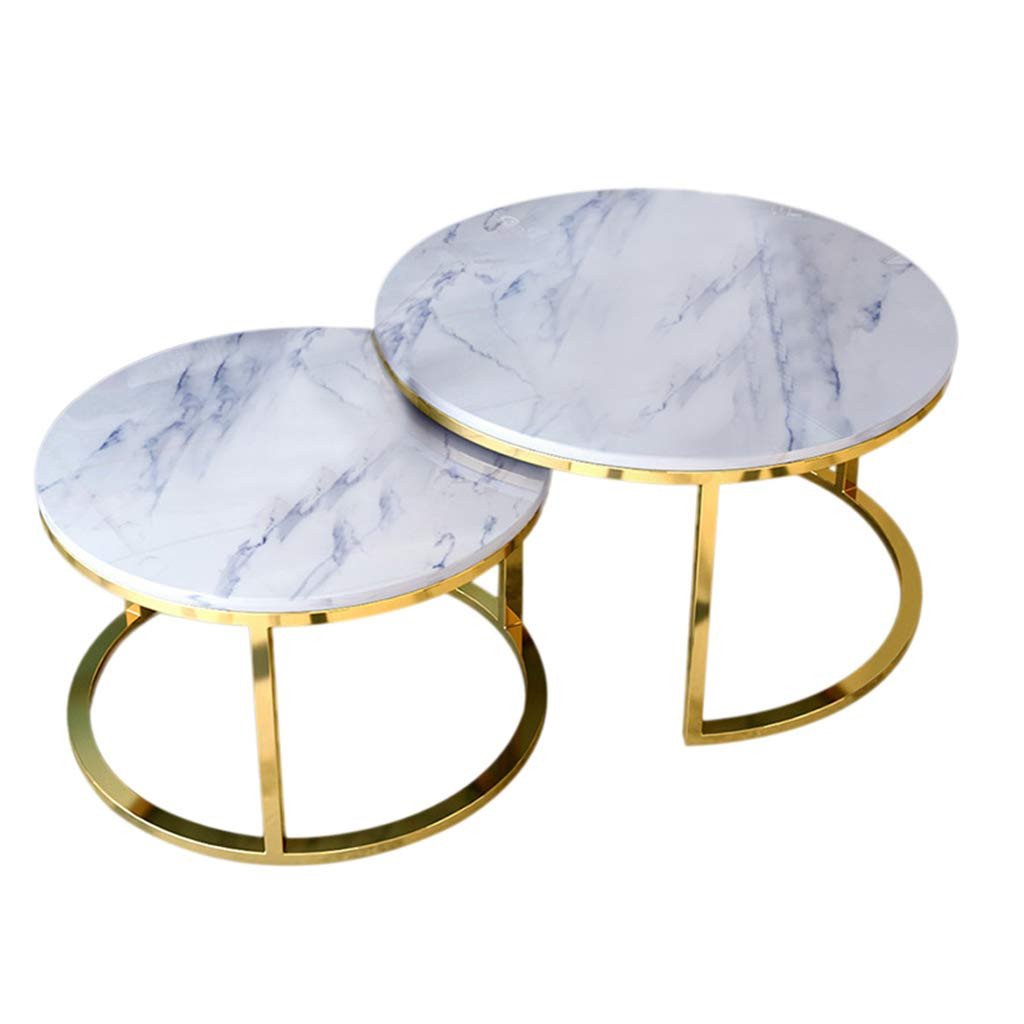 Glass Side Tables for Bedroom Fresh Amazon Modern Coffee Table Set Of 2 Thicken Marble top