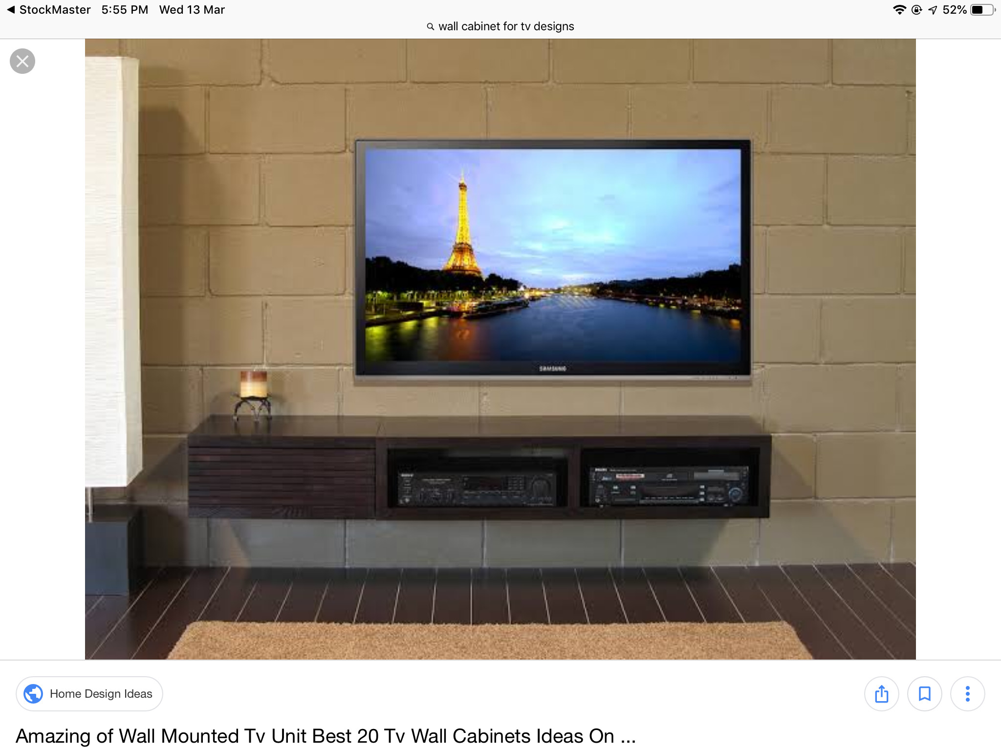 Good Size Tv for Bedroom New Pin by Naeem On Wall Cabinet