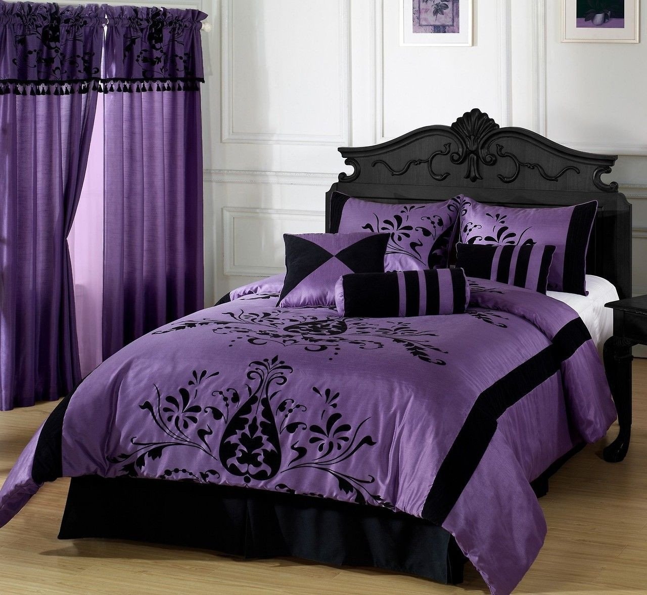 Gothic Bedroom Furniture for Sale Lovely Goth Gothic Gothic Decor Purple and Black E Headboard