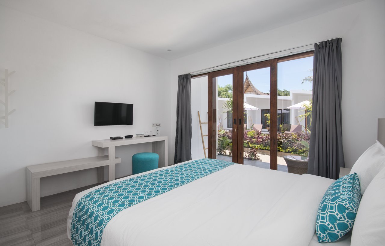 Gray and Aqua Bedroom Unique Jago Gili Air $54 $Ì¶6Ì¶7Ì¶ Updated 2020 Prices &amp; Hotel