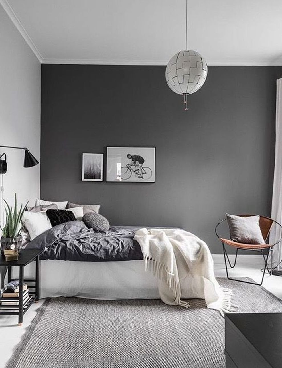Grey Accent Wall Bedroom Elegant 30 Stylish Gray Living Room Ideas to Inspire You