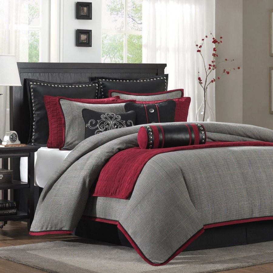 Grey and Red Bedroom Inspirational Hampton Hill Cambridge forter Set Jla10 153 Jla10 154