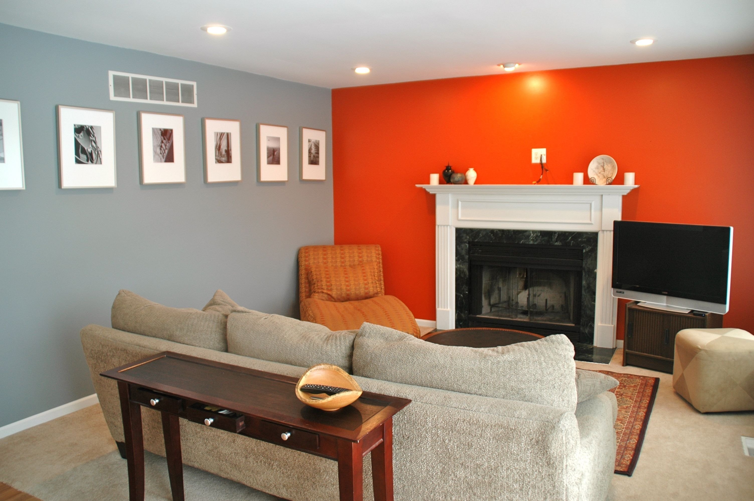 Grey and Red Bedroom Lovely Bedroom with orange and Grey Wall Color Bination Bedroom