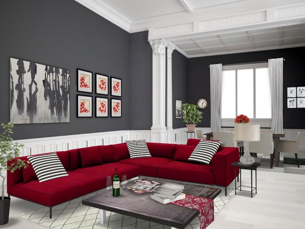 Grey and Red Bedroom Luxury Red Autodesk Homestyler Simplifiinteriors Grey Red Living