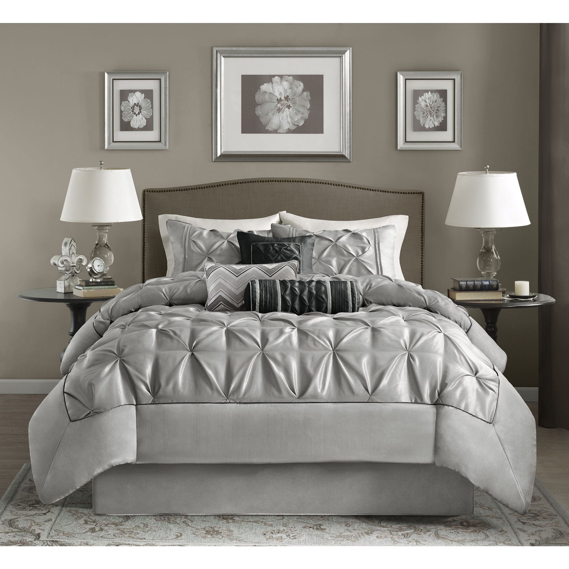 Grey and Tan Bedroom Unique This Beautifully Tufted Bed is From the Cynthia Bedding