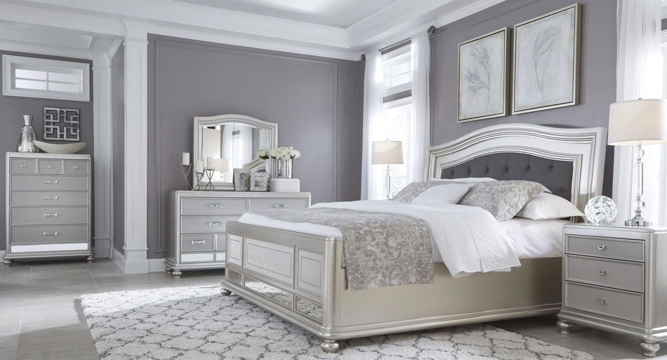 Grey and White Bedroom Furniture Lovely Coralayne Silver Bedroom Set … Bedroom Furniture