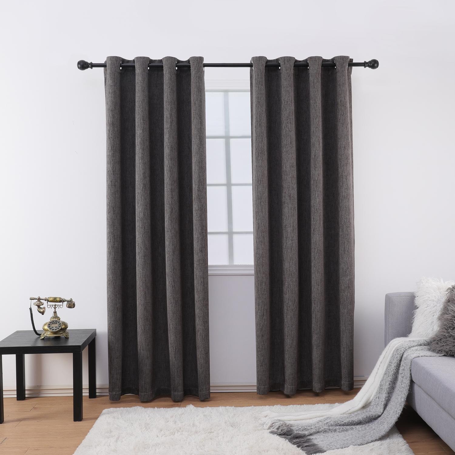 Grey Curtains for Bedroom Best Of 2019 Jarl Home Blackout Curtains for Living Room 2 Panels Curtain for Bedroom Grommets top Kitchen Window Curtains From Jarlhome $27 68