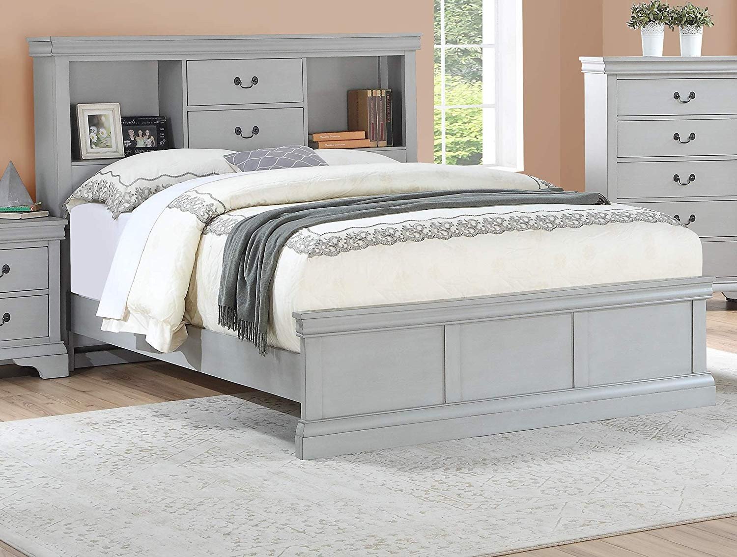 Grey Queen Bedroom Set Best Of Amazon Esofastore Classic Modern Bedroom Furniture