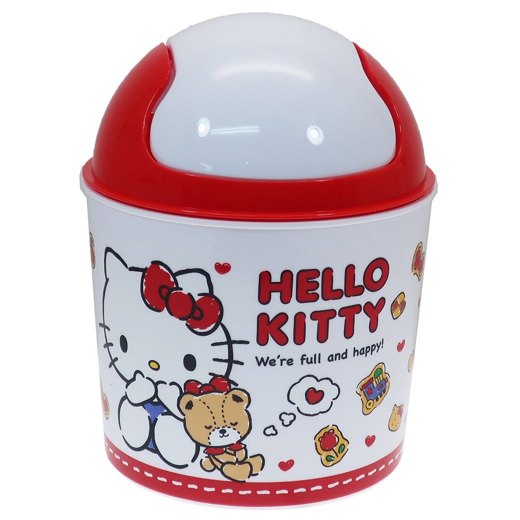 Hello Kitty Bedroom In A Box Lovely Mini Dust Box Sanrio Kay Pany 13 5 17 5cm In Diameter Interior Fancy Goods Mail order Cinema Collection with the Hello Kitty Desk Trash Box Cover