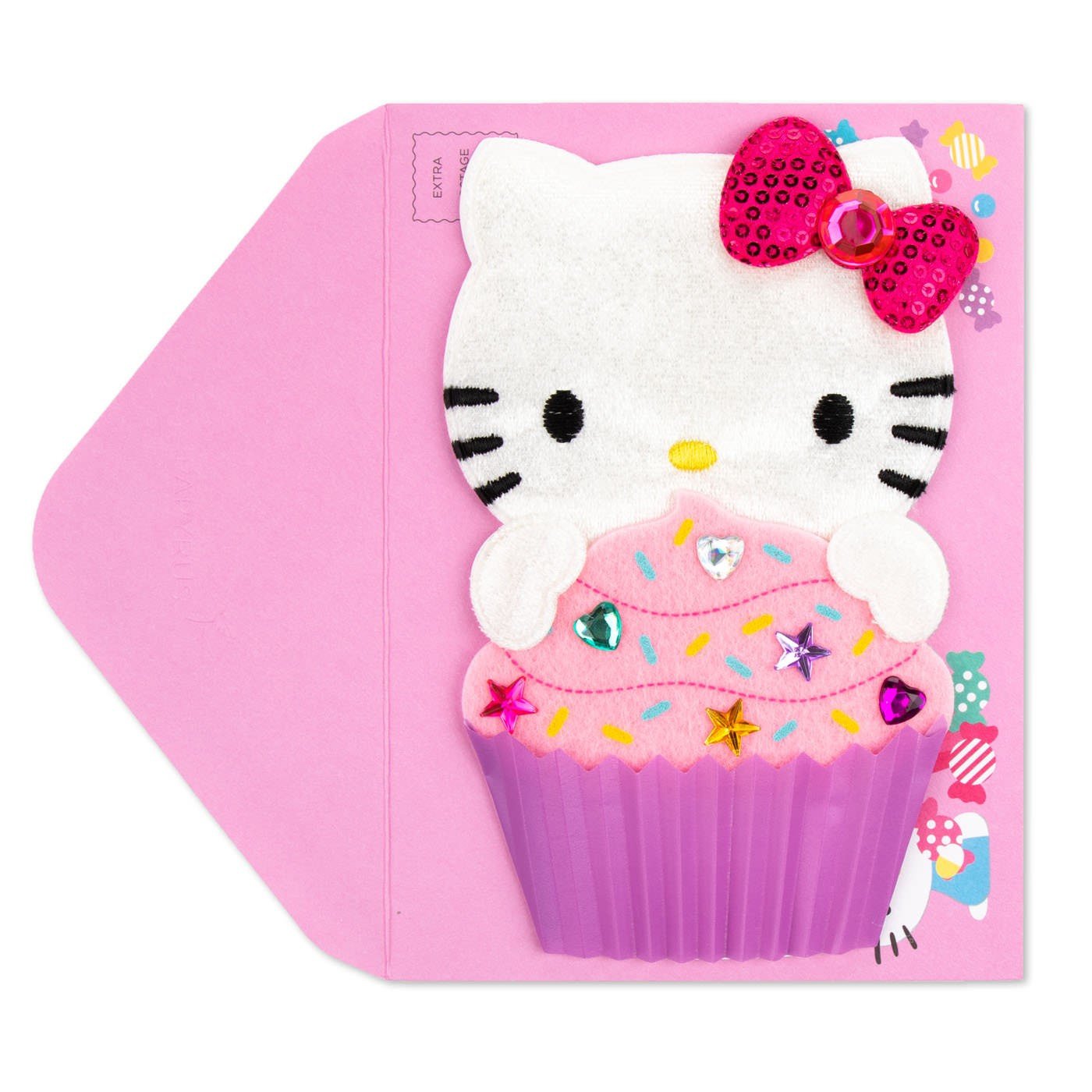 Hello Kitty Bedroom In A Box New Hello Kitty Cupcake Birthday Card