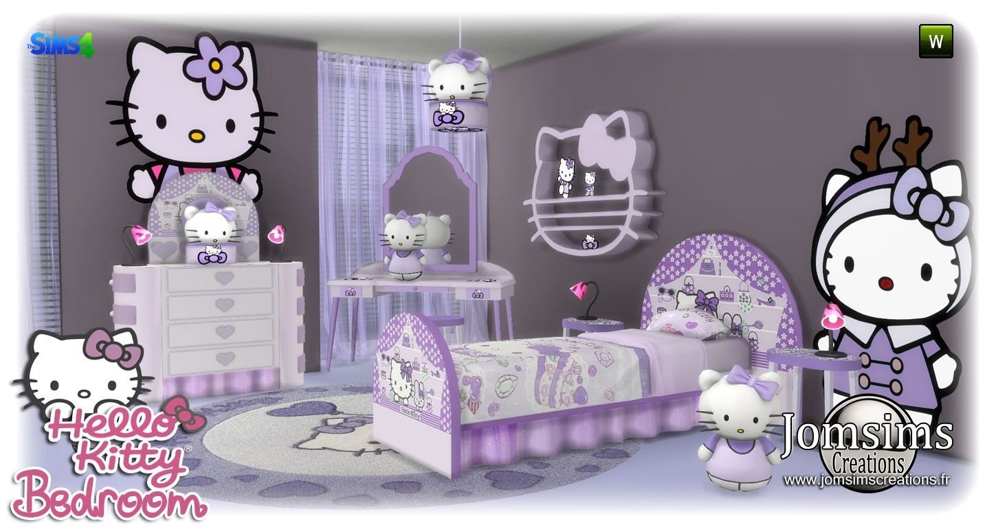 Hello Kitty Bedroom Set New Alimo Kids Room