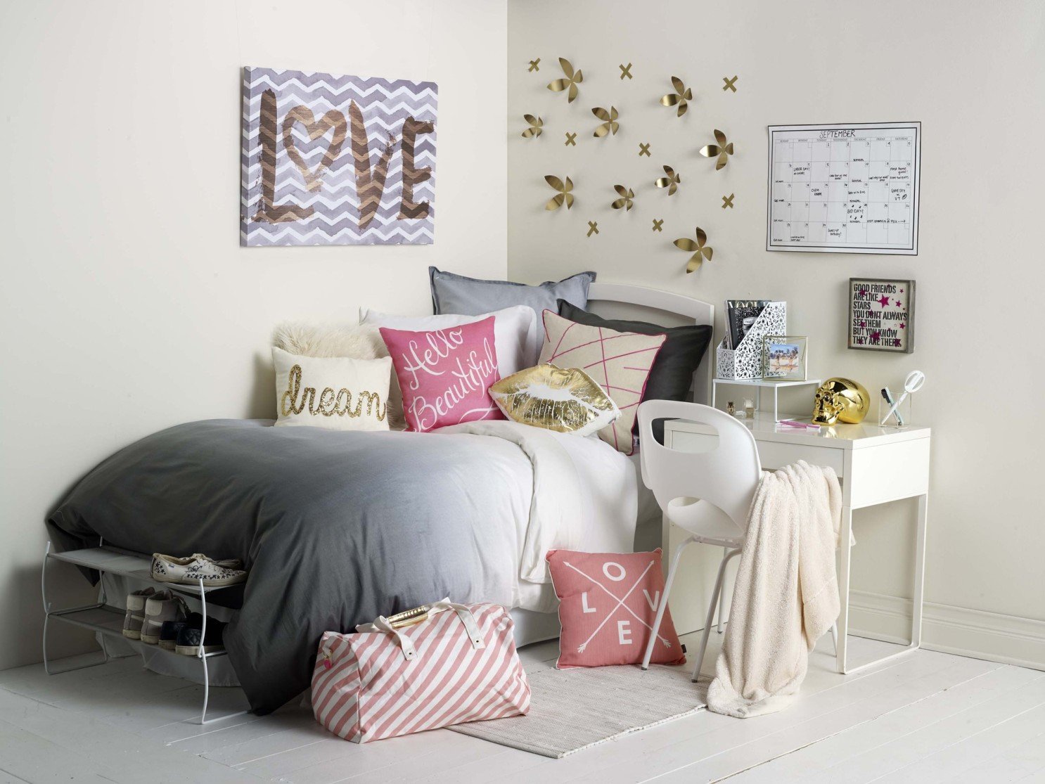 How to Decorate A Large Bedroom Luxury Dorm Room Design Goes A Few Degrees Beyond the Milk Crate