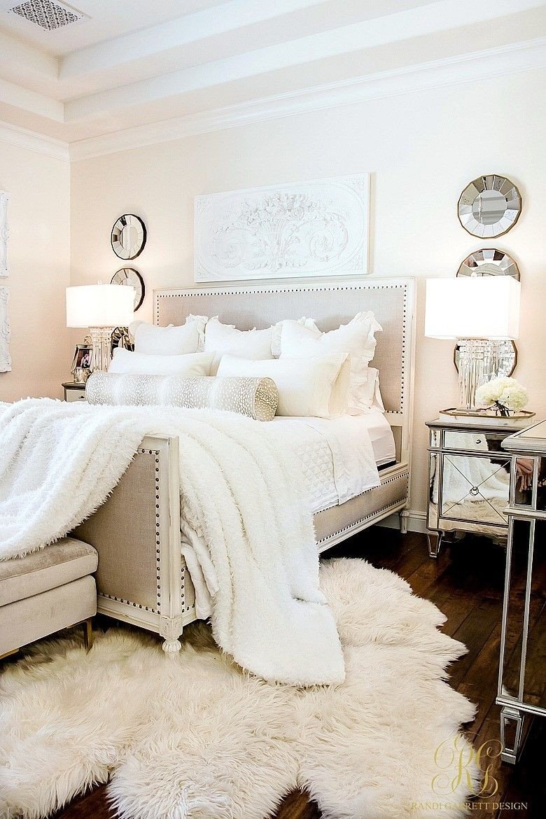 How to Decorate A Large Bedroom Luxury I Love How Clean and Chic This Looks In 2020