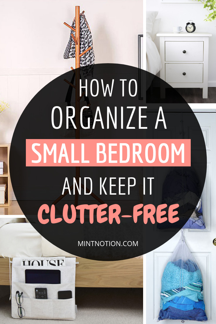 How to organize A Bedroom Awesome How to organize A Small Bedroom and Keep It Clutter Free
