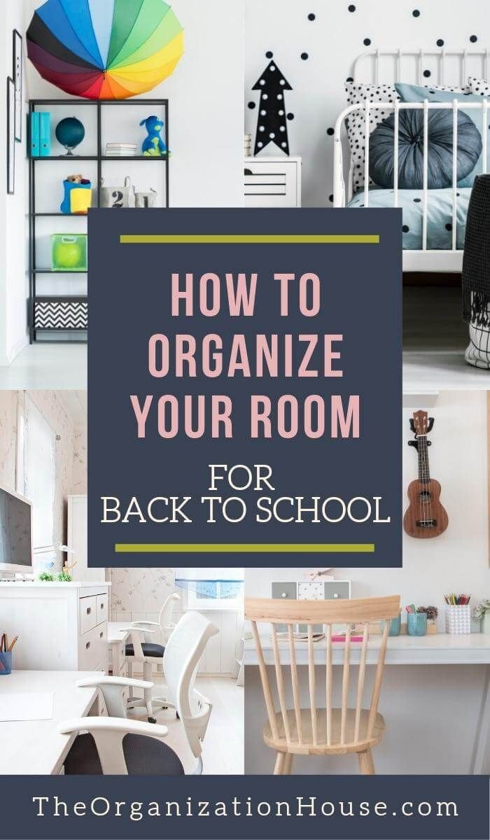 How to organize A Bedroom Inspirational How to organize Your Room for Back to School