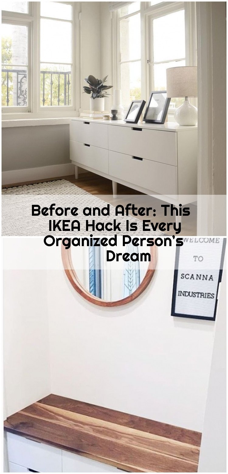 How to organize A Bedroom Unique before and after This Ikea Hack is Every organized Person S