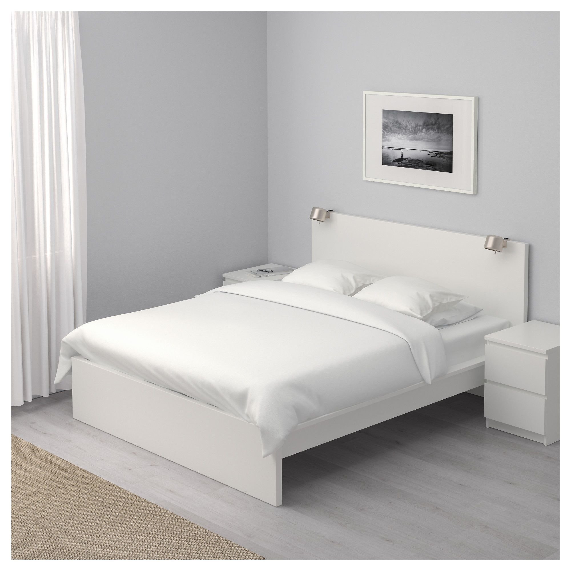 Ikea Bedroom Set Queen Awesome Ikea Malm White Luröy Bed Frame High