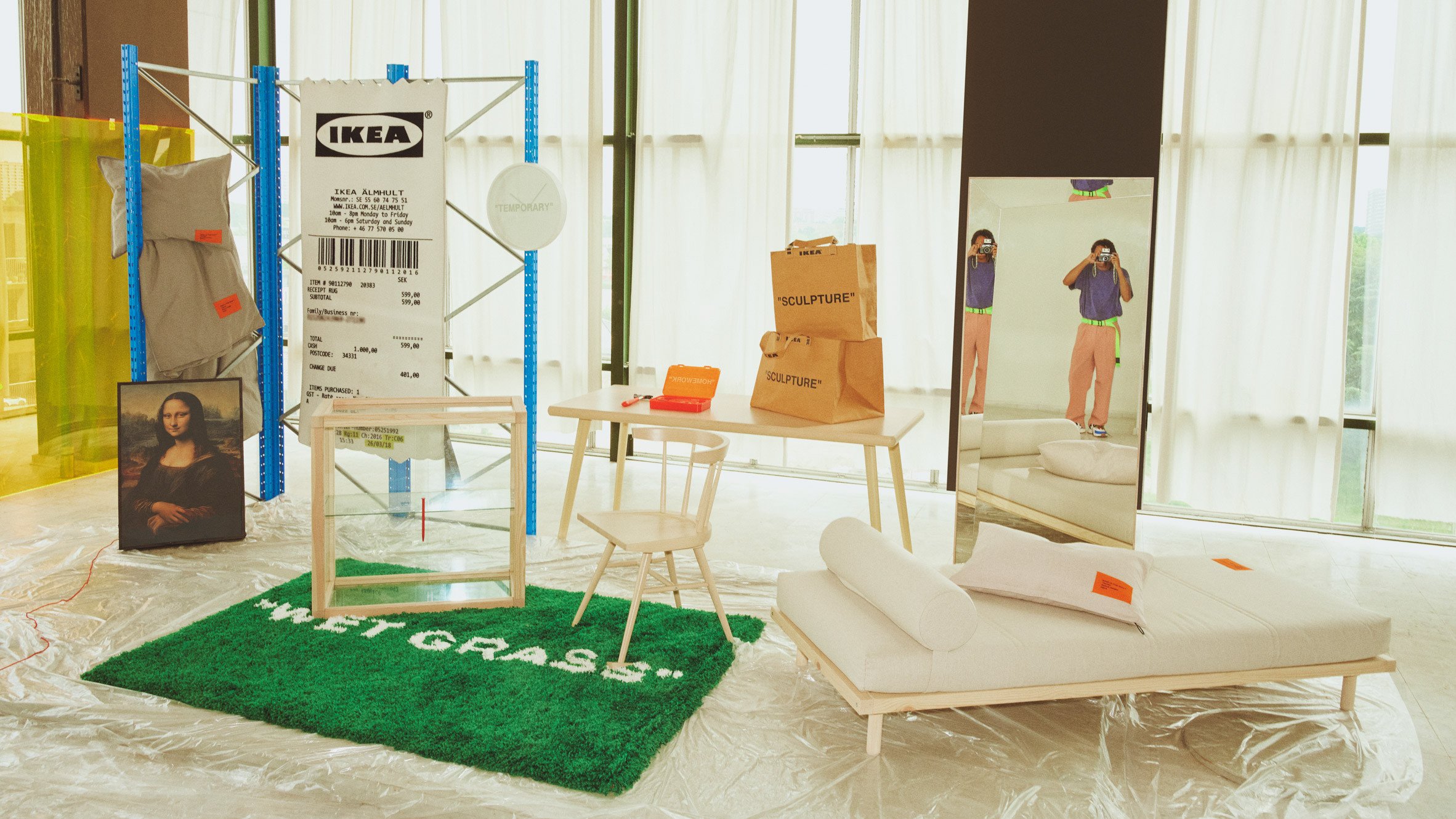 Ikea Bedroom Set Queen Inspirational Virgil Abloh Reveals Full Ikea Collection Ahead Of Us Launch