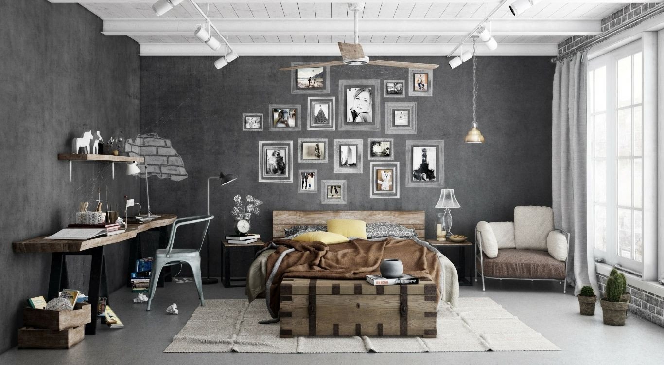 Industrial Style Bedroom Furniture Inspirational 25 Stylish Industrial Bedroom Design Ideas