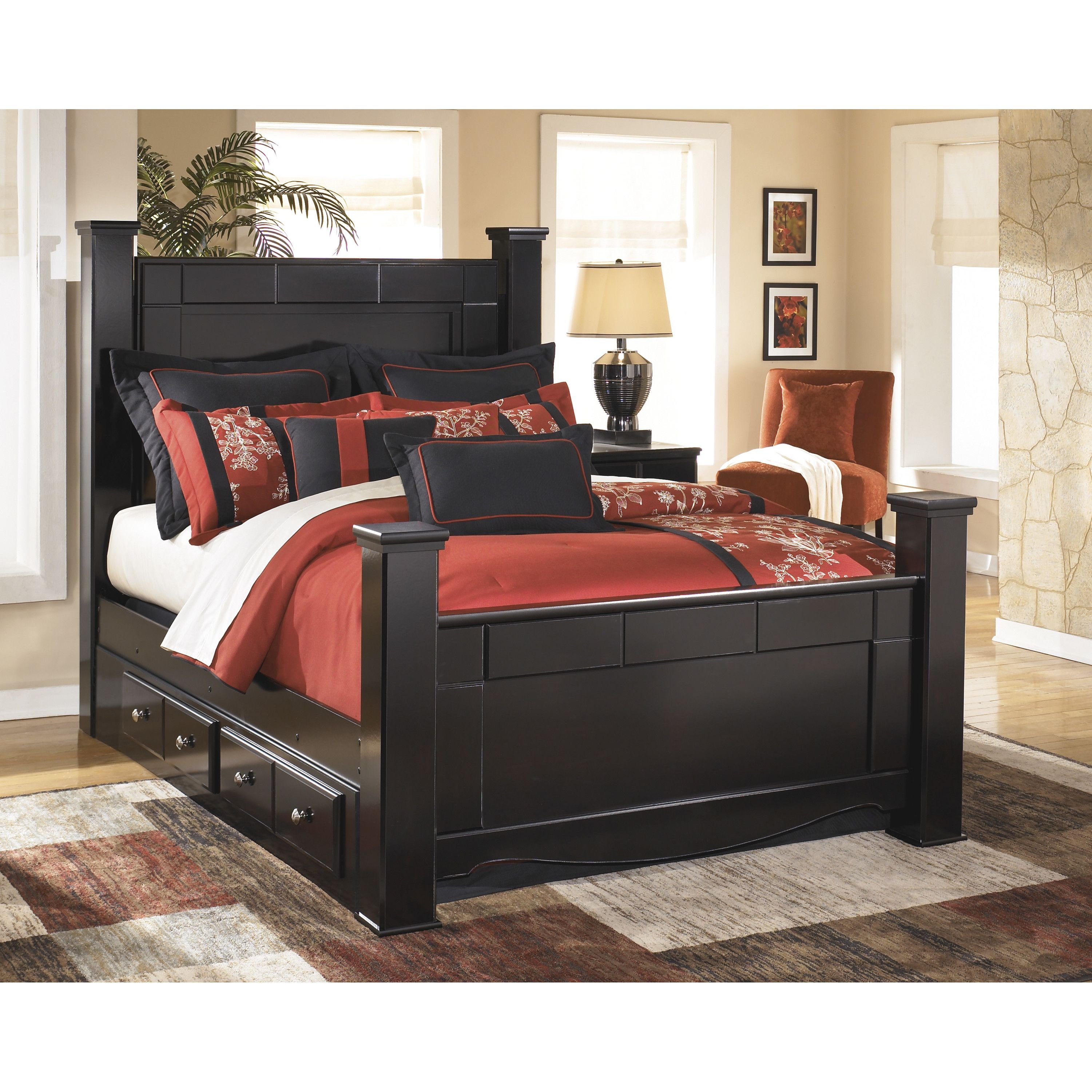 Juararo Queen Bedroom Set Elegant Cannonball Way Panel Bed Diy Beds