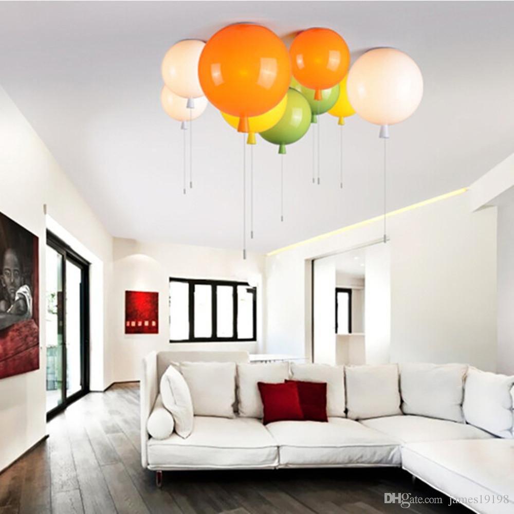 Kids Bedroom Ceiling Light Best Of 2019 New Modern Colorful Balloon Light Ceiling Lamp Kids Lights for Child S Room From James $62 41