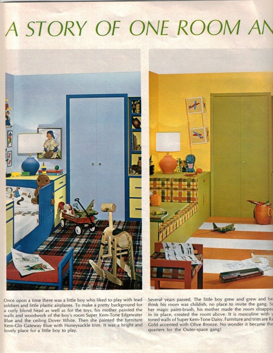 Kids Bedroom for Boy Luxury 1950s Boys Room Google Search