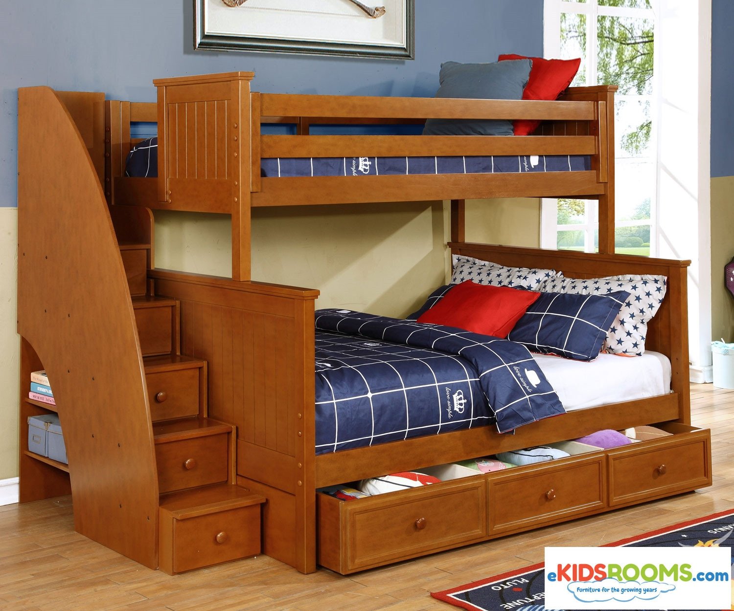 Kids Bunk Bed Bedroom Set Lovely Allen House Chatham Twin Over Full Bunk Bed with Stairs Pecan