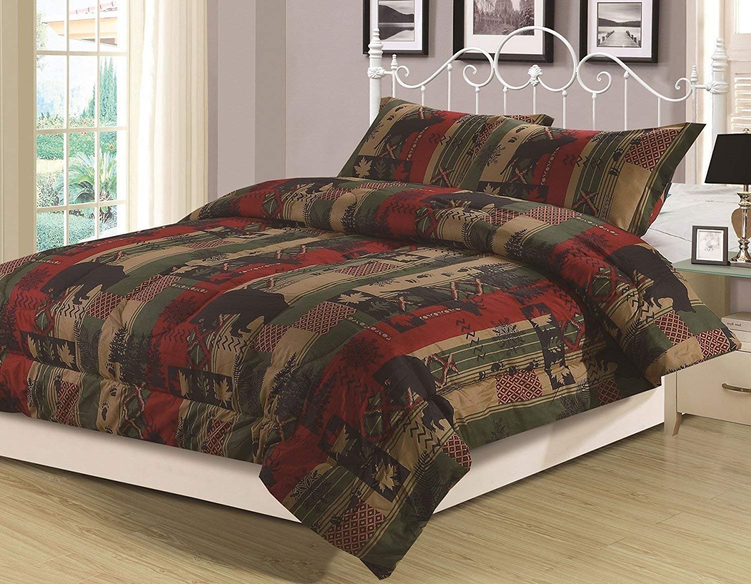 King Bedroom Comforter Set Unique Howplumb Rustic southwest Twin forter 2 Piece Bedding Set Bear Cabin Lodge Nature Wildlife