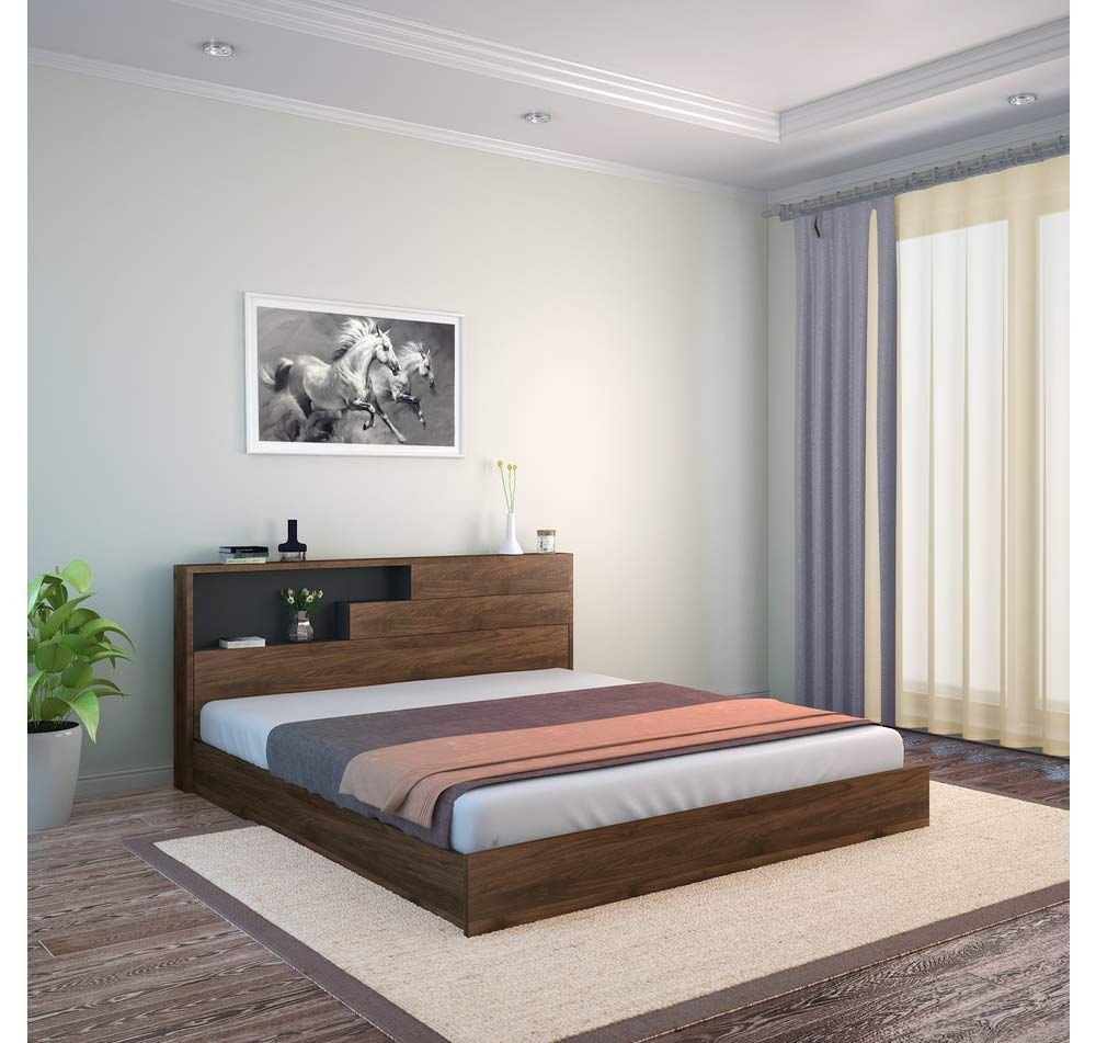 King Size Bedroom Ideas Fresh King Size Engineered Wood Bed with Headboard Storage Pre